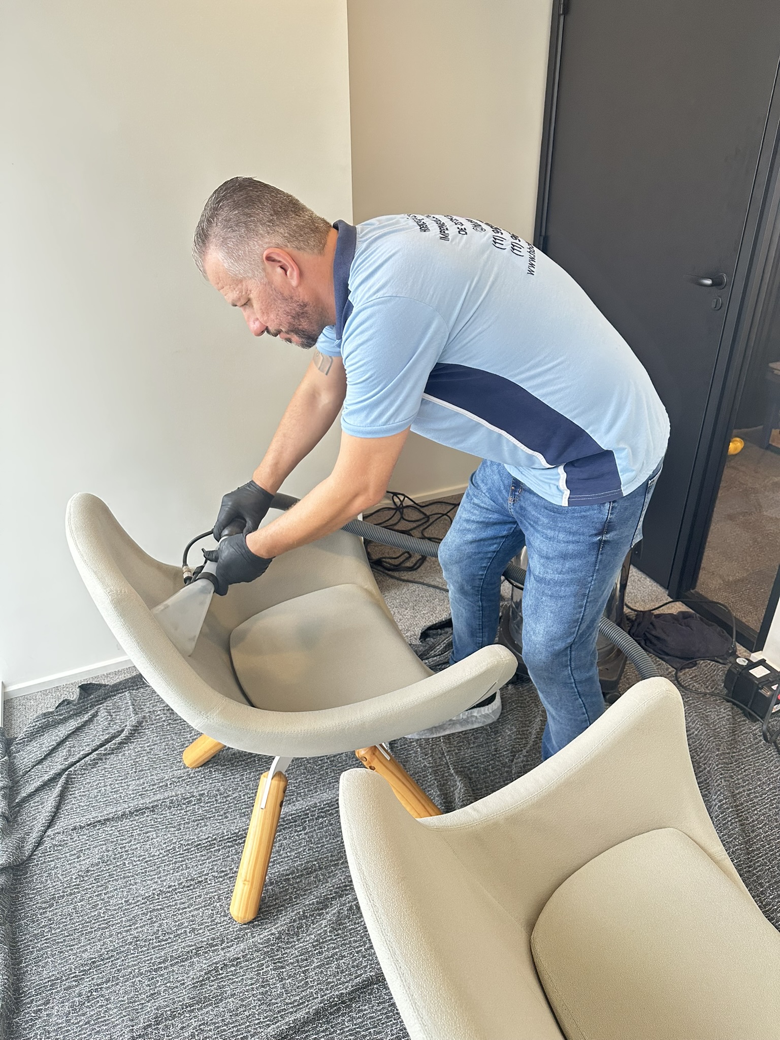 HB Clean limpeza de encosto e assento